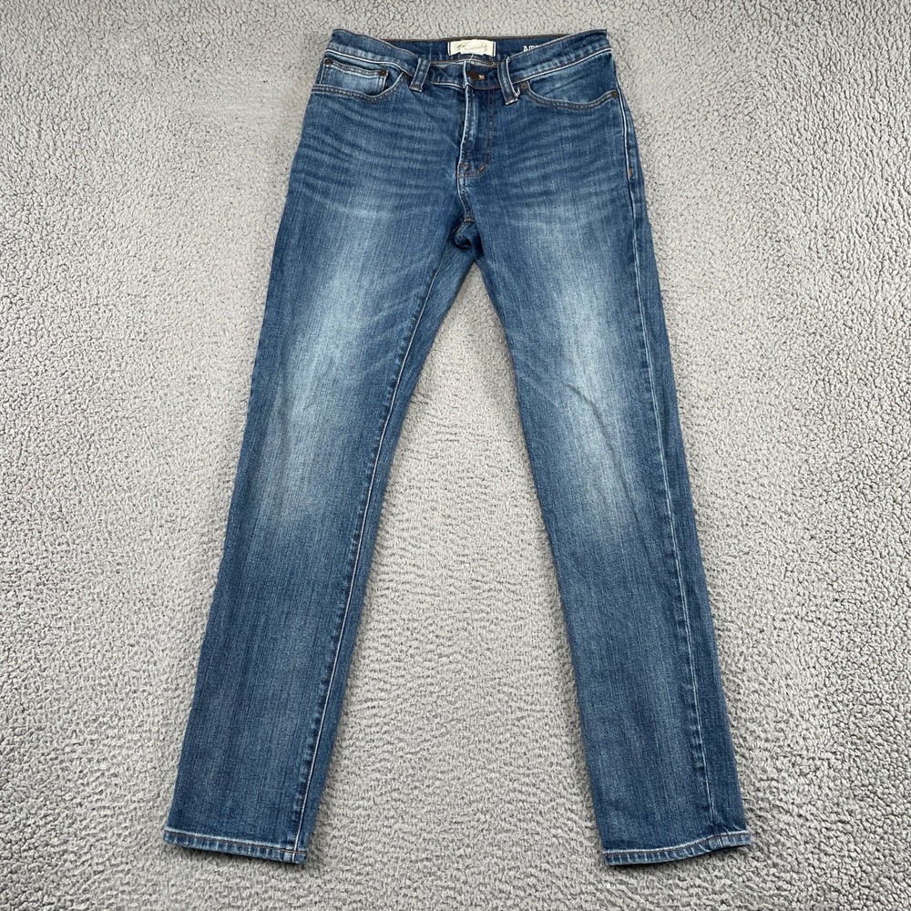 Madewell Jeans Mens 29 Blue Athletic Slim Fit Stretch Denim Pants 70133